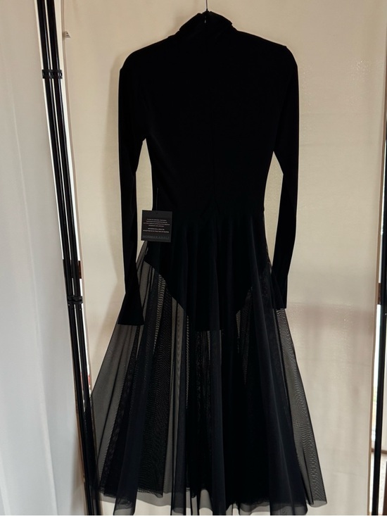 Norma Kamali Dresses & Skirts - Black Sheer Norma Kamala Maxi dress with built in Bodysuit